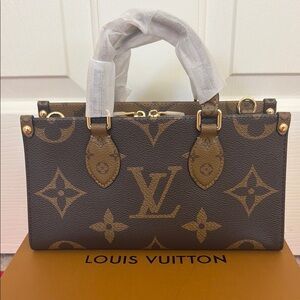 New LV  letter Fashion Canvas Top-Handle Bag